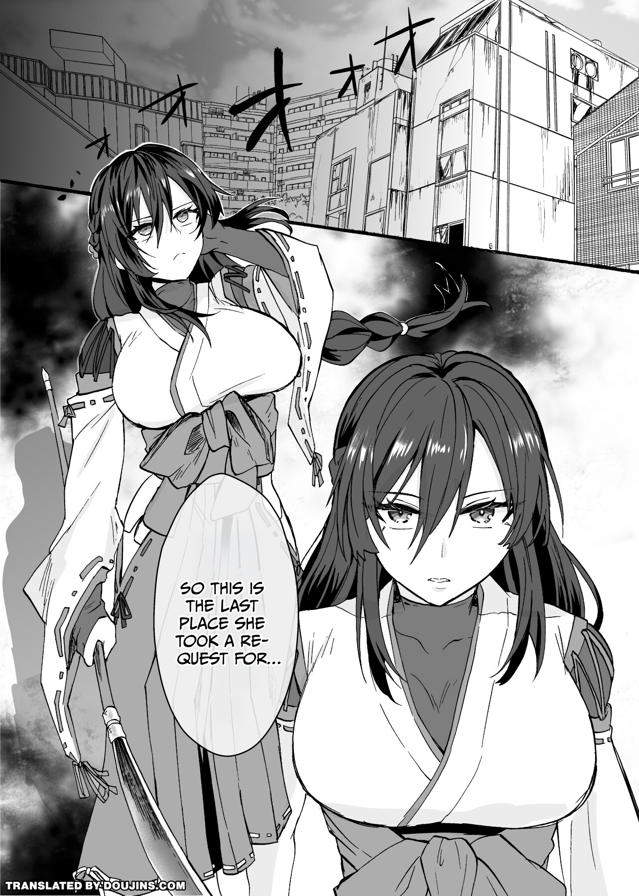 Hentai Manga Comic-Supernatural Incident ~ Exorcist Momiji Tsubaki's Case-Read-2